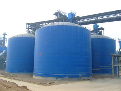 龙子湖水泥钢板库改造